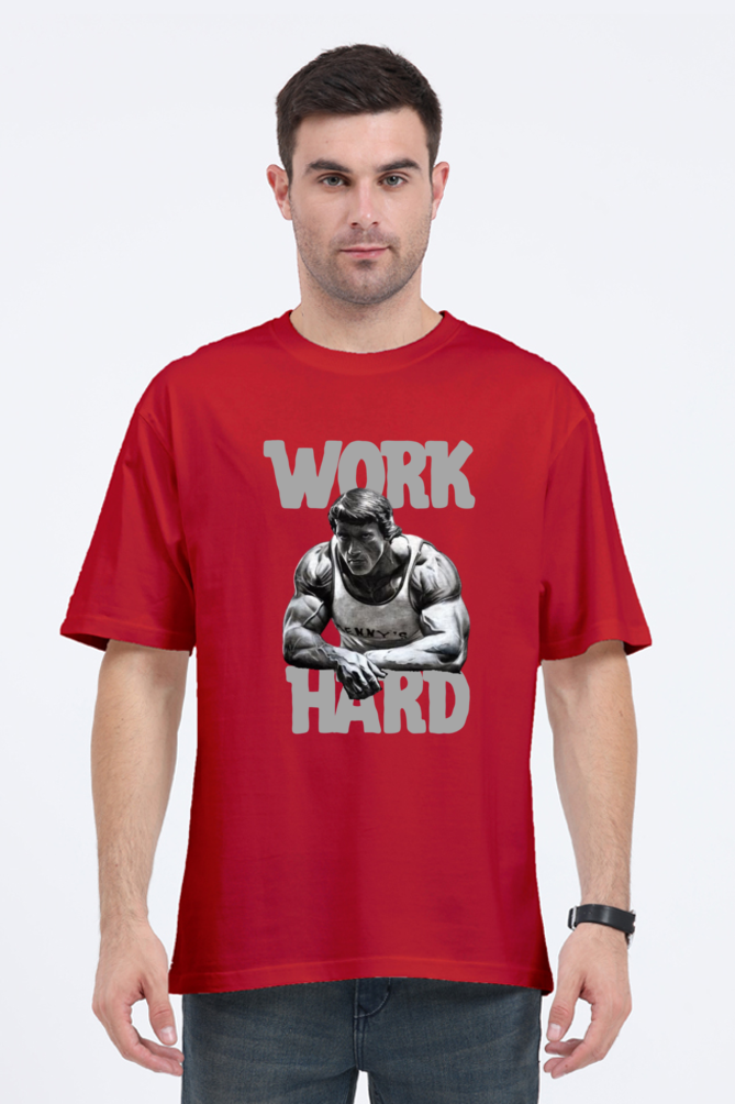 WORK HARD OVERSIZED CLASSIC TSHIRT