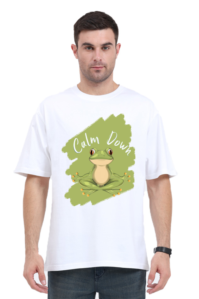 CALM DOWN OVERSIZED CLASSIC TSHIRT