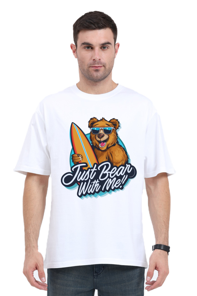 BEAR WITH ME OVERSIZED CLASSIC TSHIRT