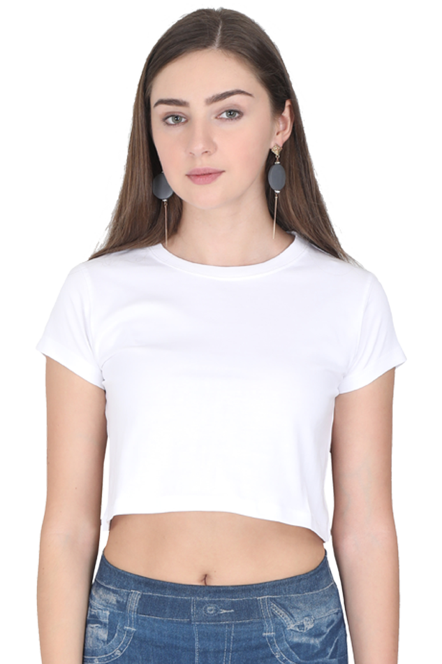 PLAIN CROP TOP