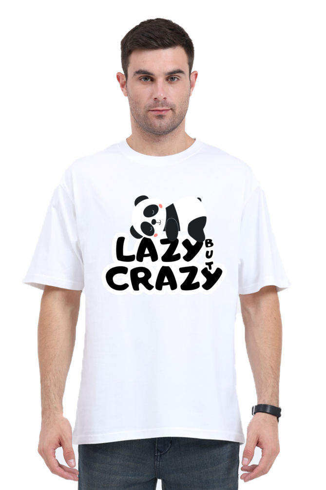 LAZY BUT CRAZY CLASSIC OVERSIZED TSHIRT