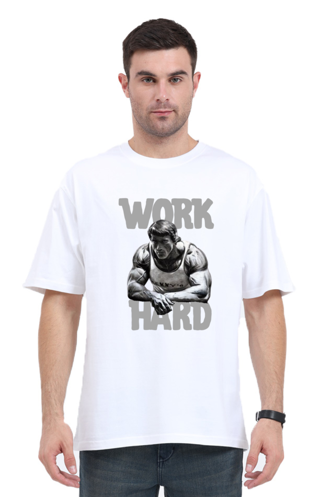 WORK HARD OVERSIZED CLASSIC TSHIRT