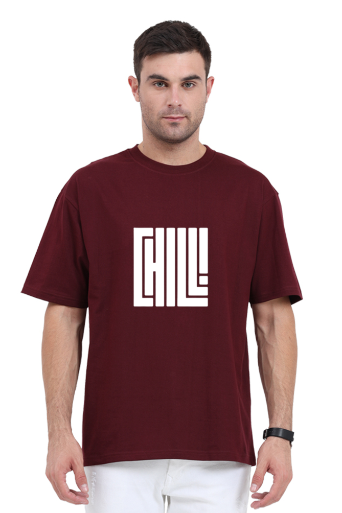 CHILL OVERSIZE CLASSIC TSHIRT (PUFF PRINT)