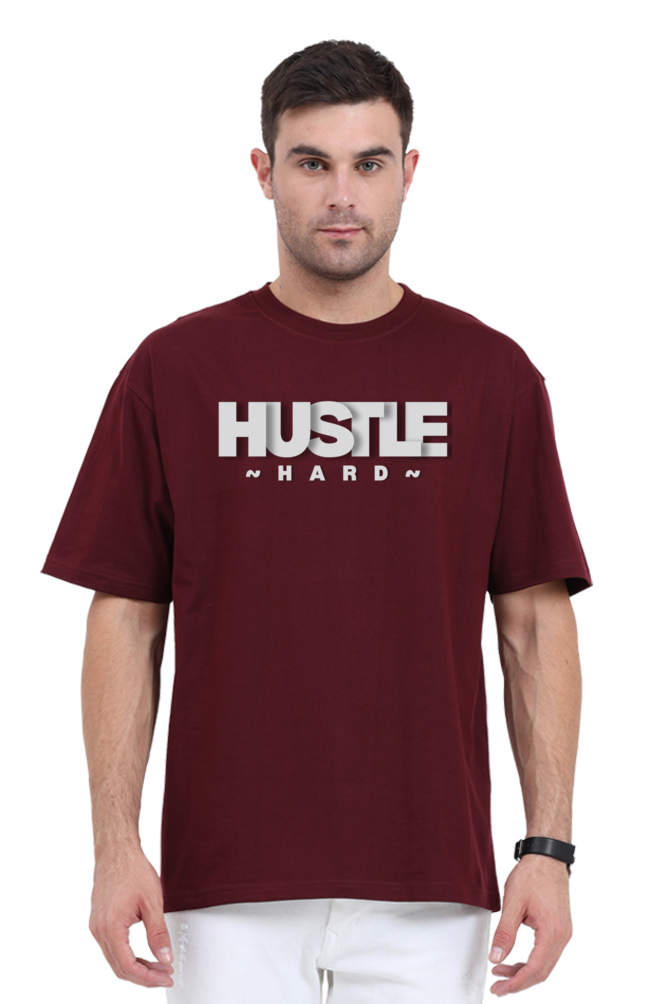 HUSTLE HARD OVERSIZED CLASSIC TSHRT