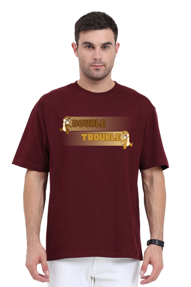 DOUBLE TROUBLE (CHIP N DALE) OVERSIZED CLASSIC TSHIRT