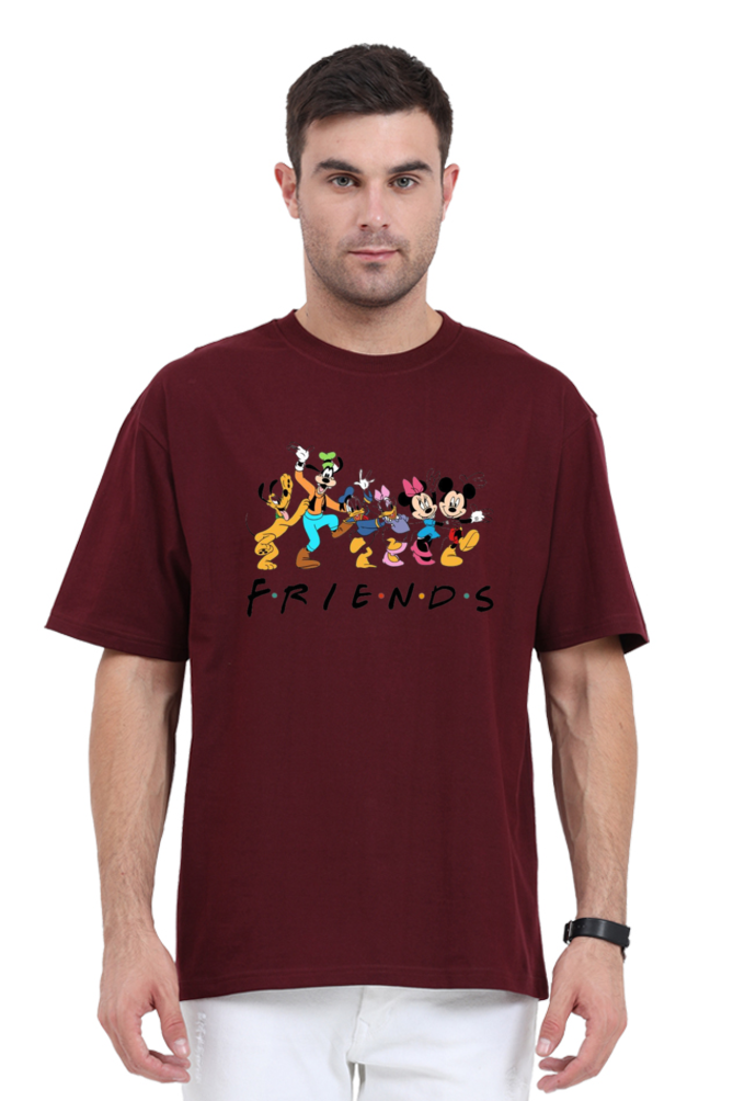 DISNEY FRIENDS OVERSIZE CLASSIC TSHIRT