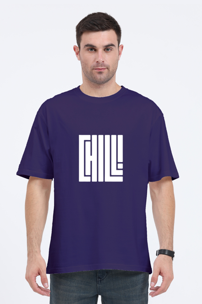 CHILL OVERSIZE CLASSIC TSHIRT (PUFF PRINT)