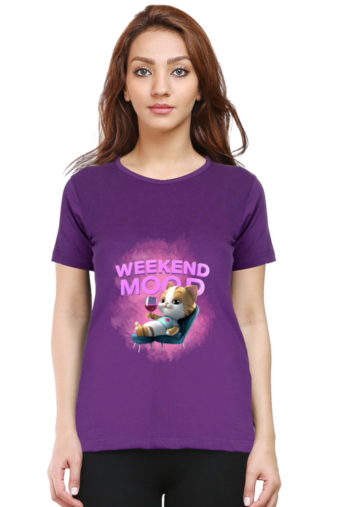WEEKEND MODE ROUND NECK CLASSIC TSHIRT