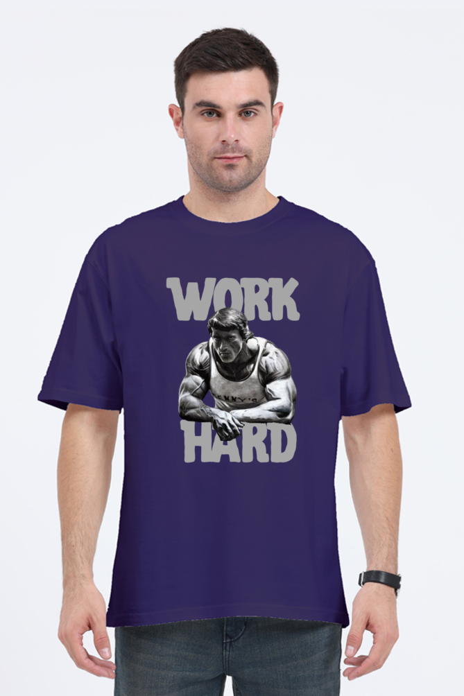 WORK HARD OVERSIZED CLASSIC TSHIRT