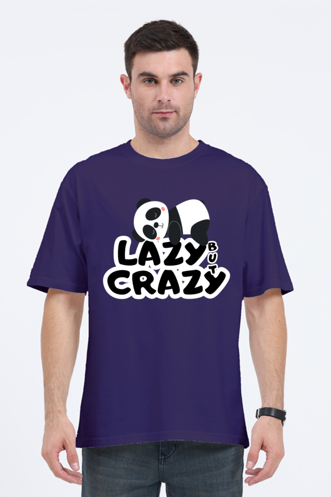 LAZY BUT CRAZY CLASSIC OVERSIZED TSHIRT