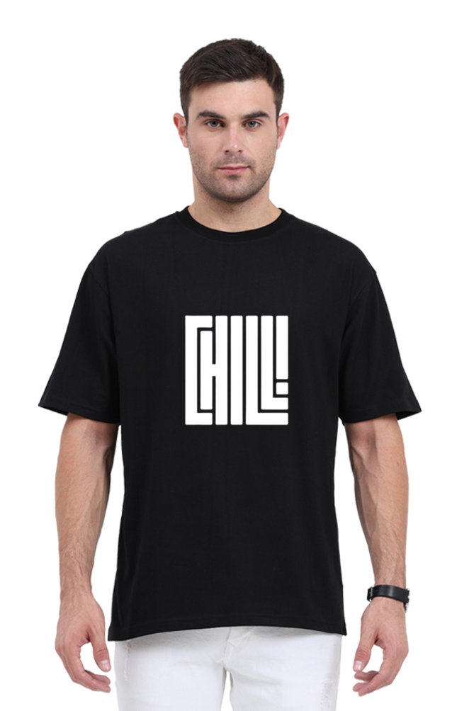 CHILL OVERSIZE CLASSIC TSHIRT (PUFF PRINT)