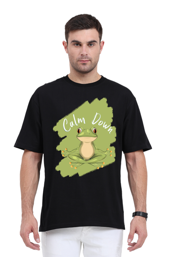 CALM DOWN OVERSIZED CLASSIC TSHIRT