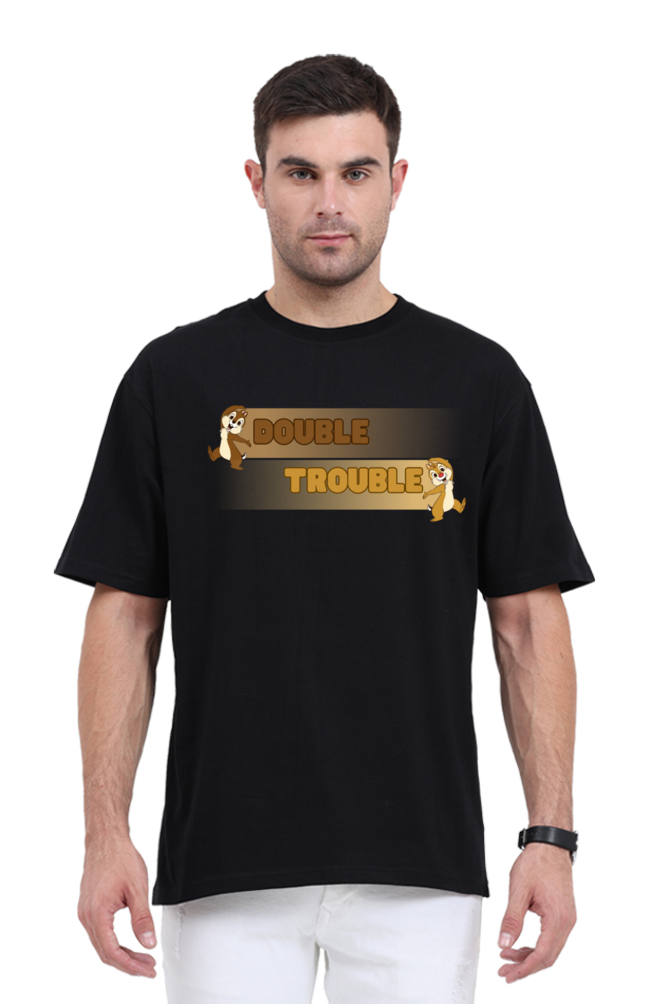 DOUBLE TROUBLE (CHIP N DALE) OVERSIZED CLASSIC TSHIRT