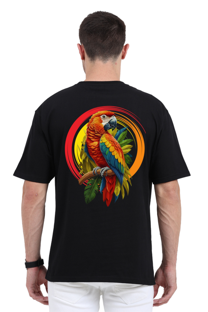 CUBAN MACAW OVERSIZED CLASSIC TSHIRT