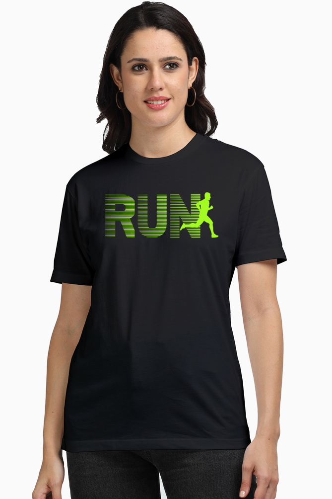 RUN (GREEN) SUPIMA TSHIRT
