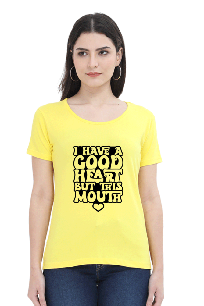 GOOD HEART ROUND NECK CLASSIC TSHIRT