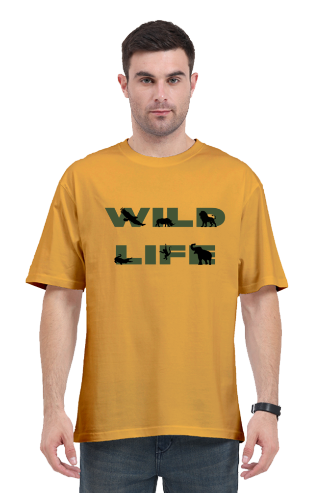 WILD LIFE GREEN OVERSIZE CLASSIC TSHIRT