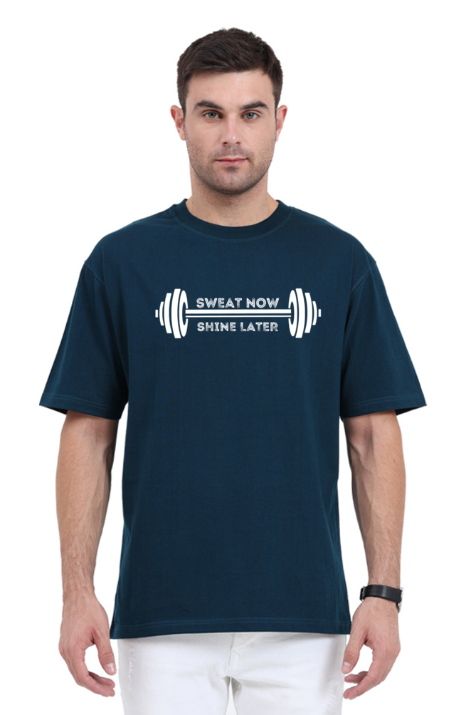 SWEAT NOW SHINE LATER OVERSIZED CLASSIC TSHIRT