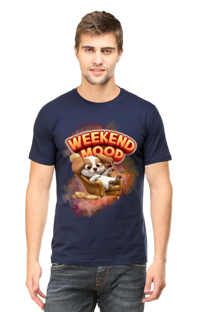 WEEKEND MODE ROUND NECK CLASSIC TSHIRT