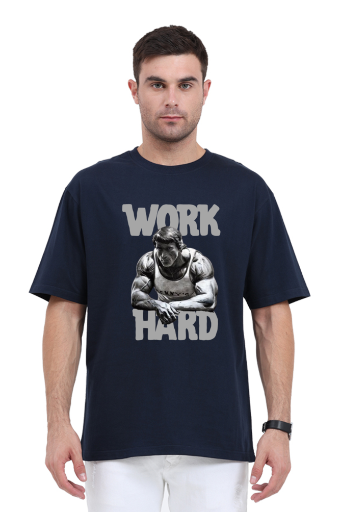 WORK HARD OVERSIZED CLASSIC TSHIRT