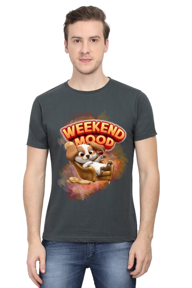 WEEKEND MODE ROUND NECK CLASSIC TSHIRT