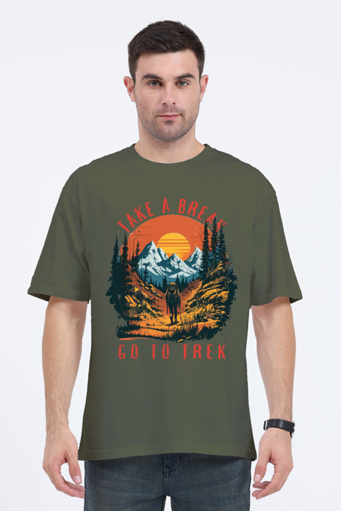 GO TO TREK OVERSIZE CLASSIC TSHIRT