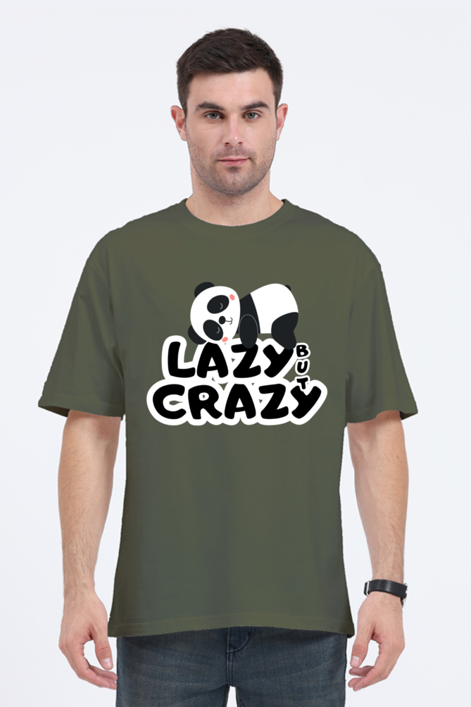 LAZY BUT CRAZY CLASSIC OVERSIZED TSHIRT
