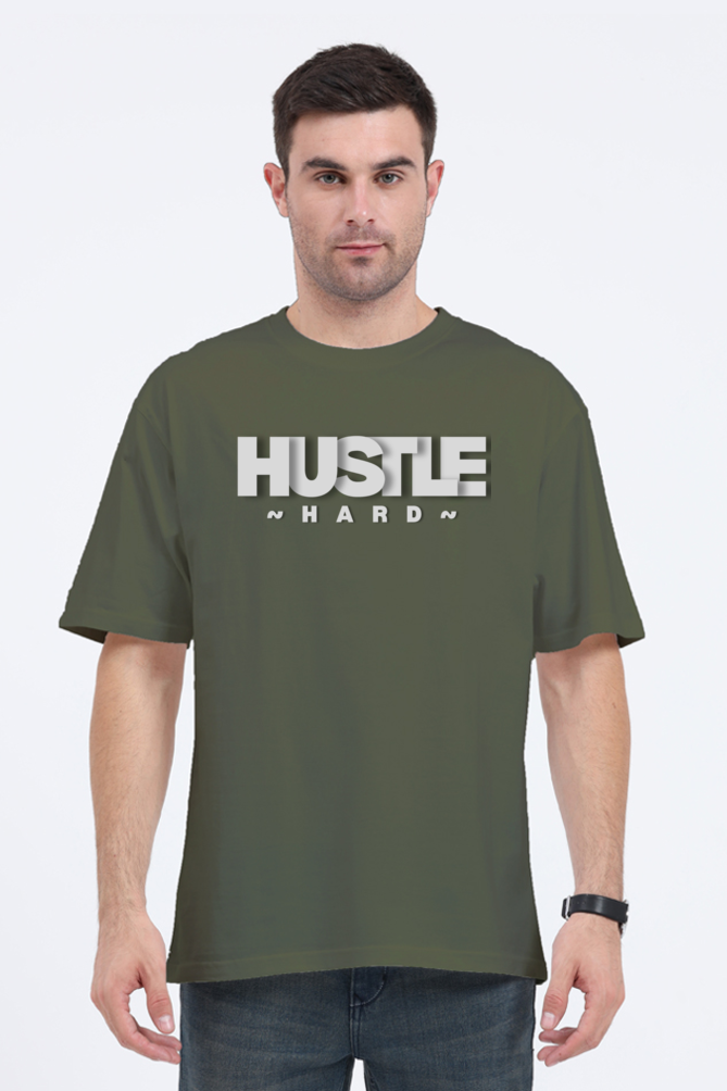 HUSTLE HARD OVERSIZED CLASSIC TSHRT