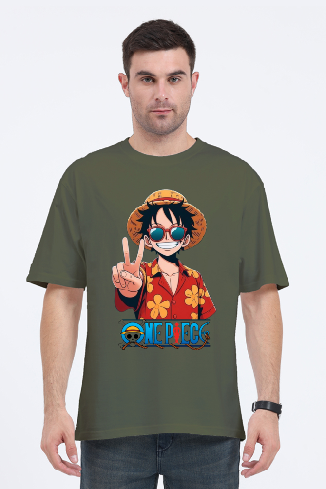ONE PIECE LUFFY OVERSIZED CLASSIC TSHIRT
