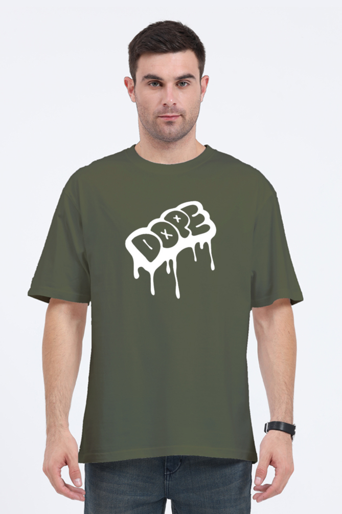 DOPE OVERSIZE CLASSIC TSHIRT (PUFF PRINT)