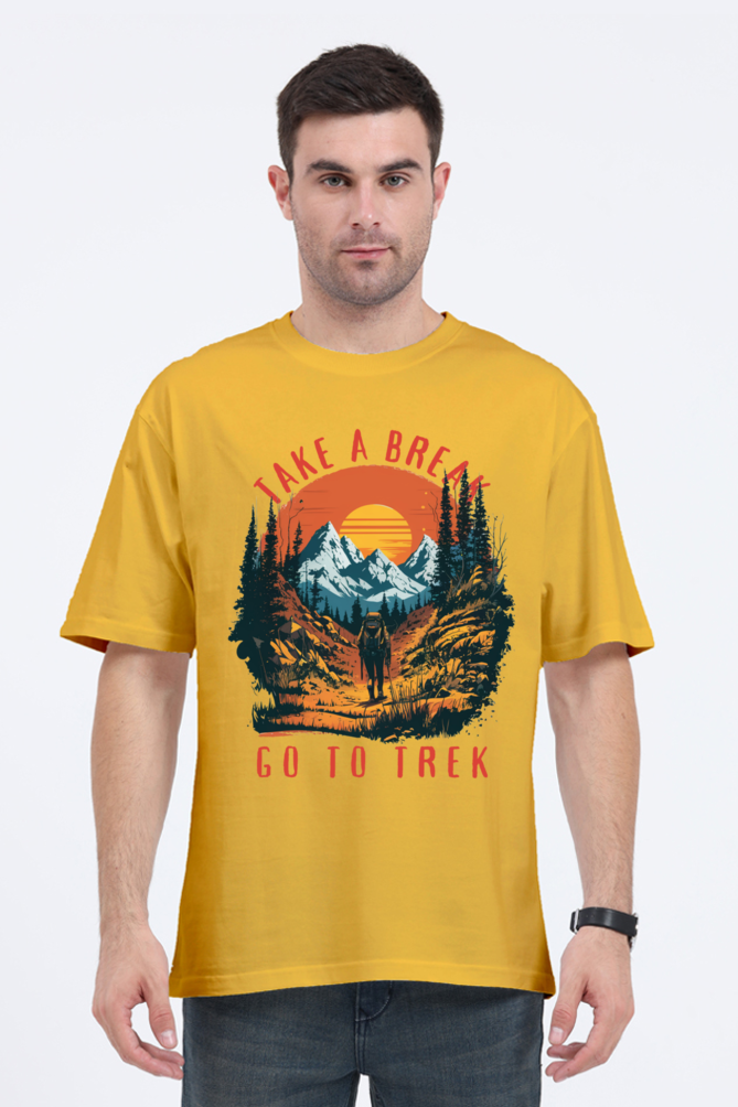 GO TO TREK OVERSIZE CLASSIC TSHIRT