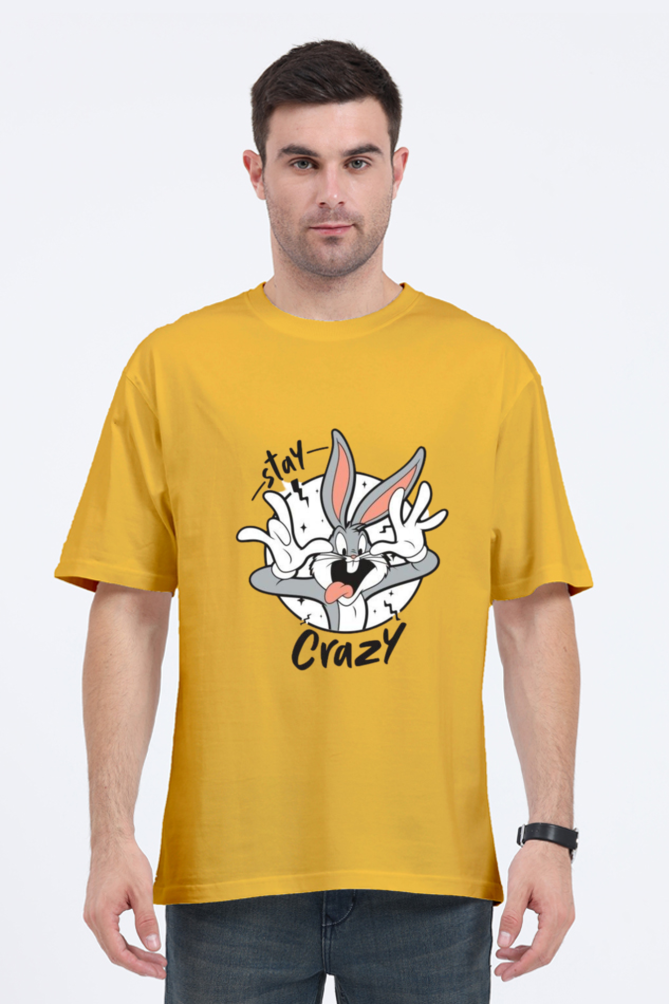 STAY CRAZY OVERSIZED CLASSIC TSHIRT