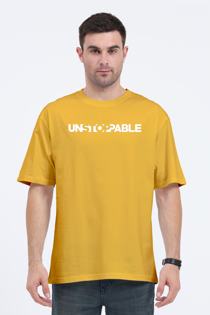 UNSTOPABLE OVERSIZE CLASSIC TSHIRT (PUFF PRINT)