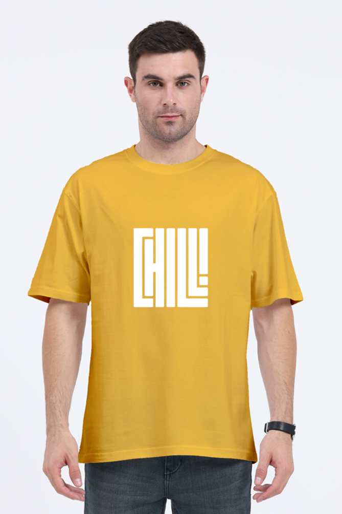 CHILL OVERSIZE CLASSIC TSHIRT (PUFF PRINT)