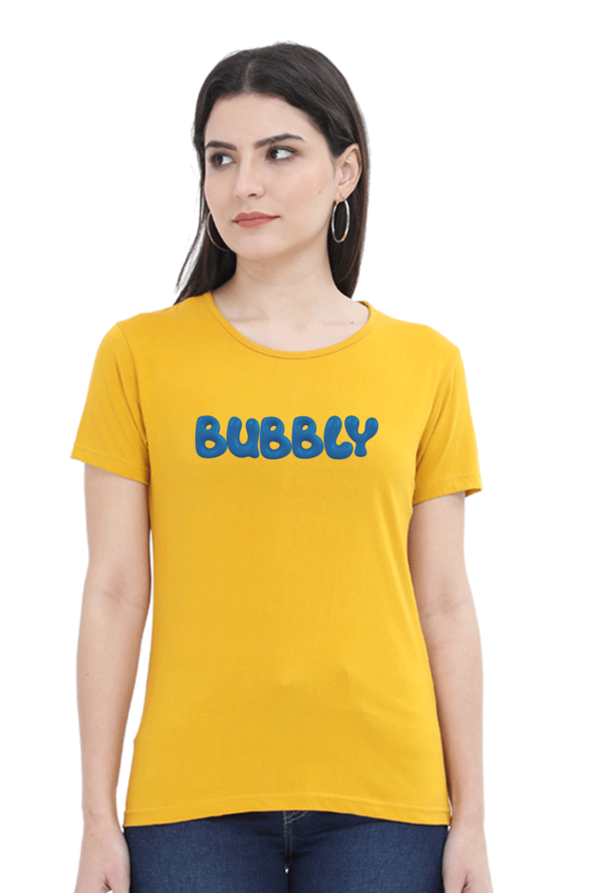 BUBBLY ROUND NECK CLASSIC TSHIRT