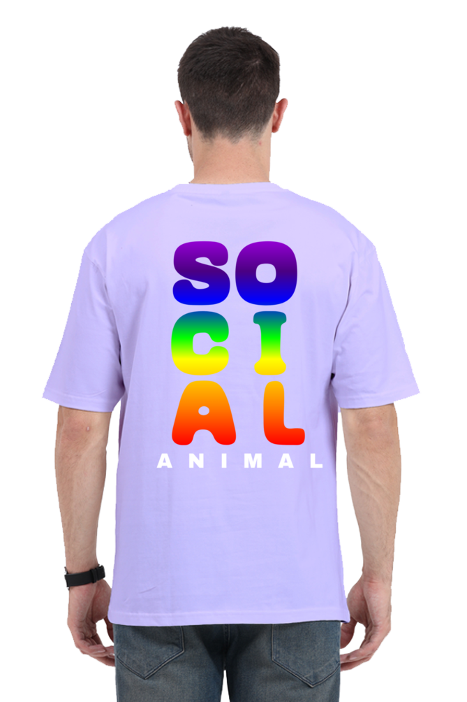SOCIAL ANIMAL OVERSIZED CLASSIC TSHIRT