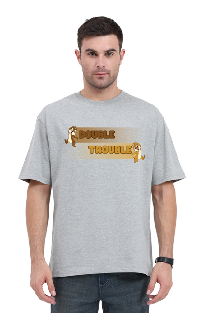 DOUBLE TROUBLE (CHIP N DALE) OVERSIZED CLASSIC TSHIRT
