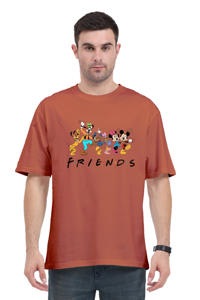 DISNEY FRIENDS OVERSIZE CLASSIC TSHIRT