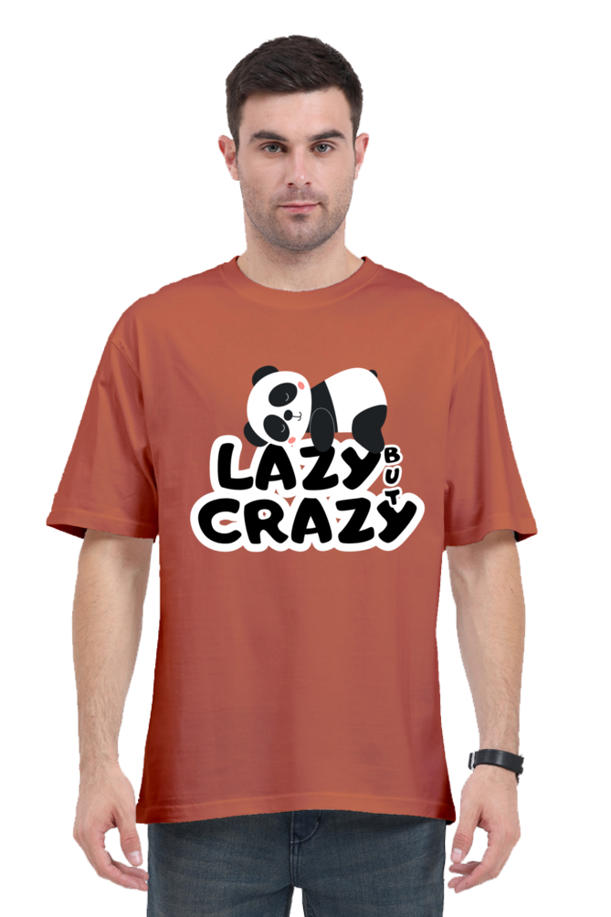 LAZY BUT CRAZY CLASSIC OVERSIZED TSHIRT
