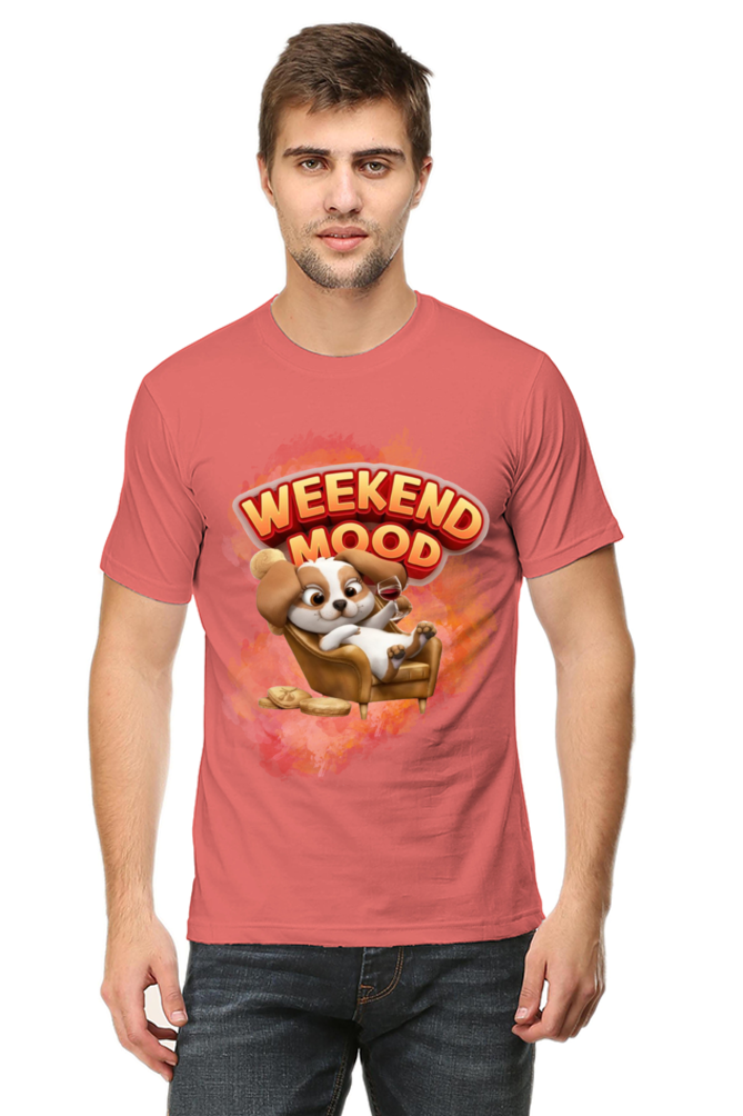 WEEKEND MODE ROUND NECK CLASSIC TSHIRT