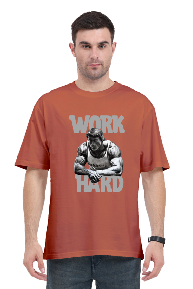WORK HARD OVERSIZED CLASSIC TSHIRT