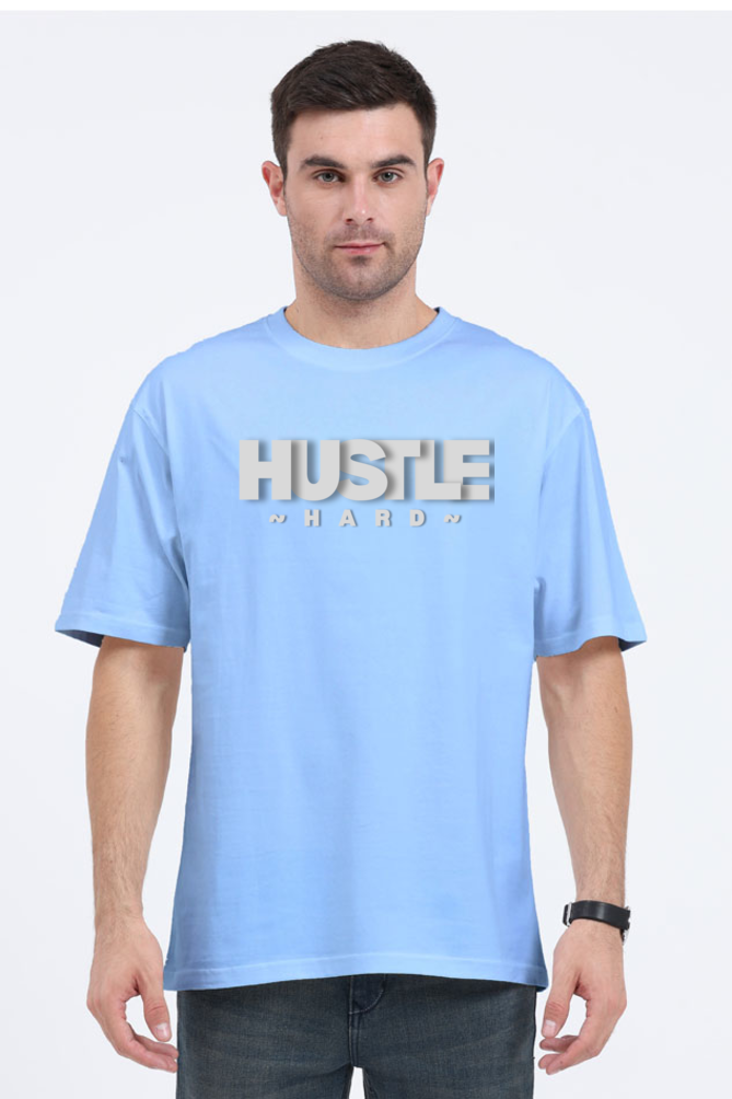 HUSTLE HARD OVERSIZED CLASSIC TSHRT