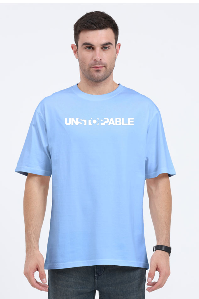 UNSTOPABLE OVERSIZE CLASSIC TSHIRT (PUFF PRINT)