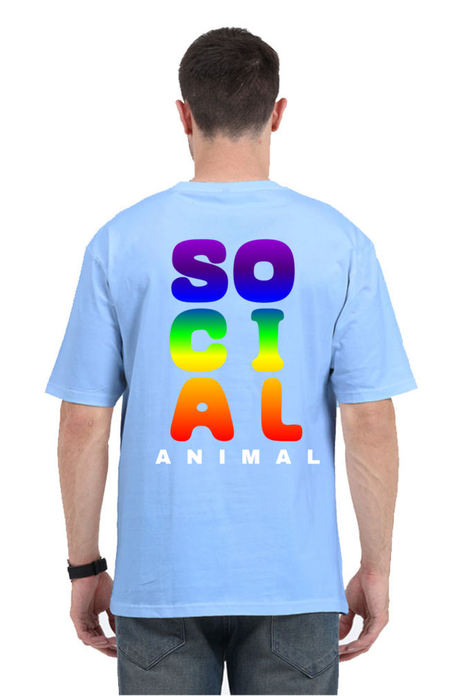 SOCIAL ANIMAL OVERSIZED CLASSIC TSHIRT