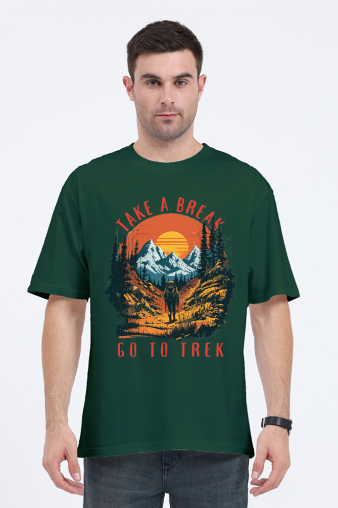 GO TO TREK OVERSIZE CLASSIC TSHIRT