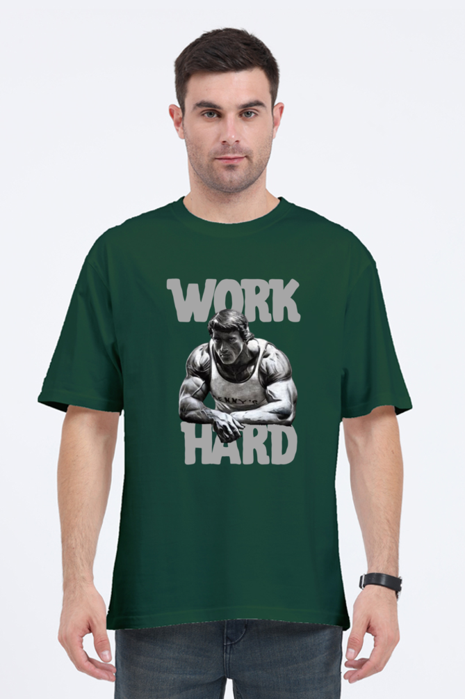 WORK HARD OVERSIZED CLASSIC TSHIRT