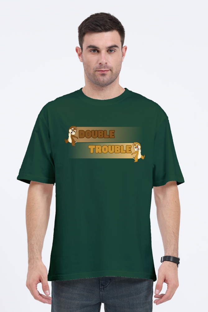 DOUBLE TROUBLE (CHIP N DALE) OVERSIZED CLASSIC TSHIRT