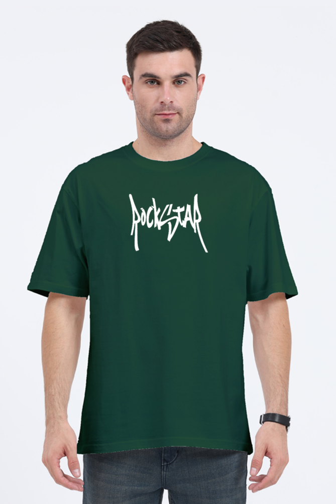 ROCKSTAR OVERSIZED CLASSIC TSHIRT (PUFF PRINT)
