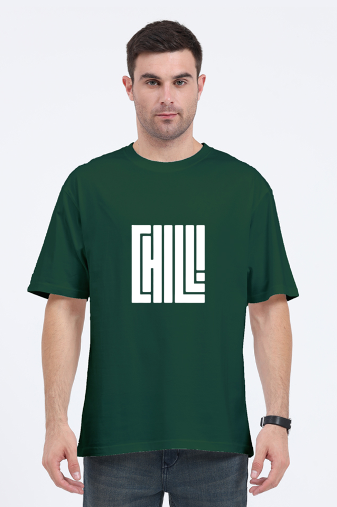 CHILL OVERSIZE CLASSIC TSHIRT (PUFF PRINT)