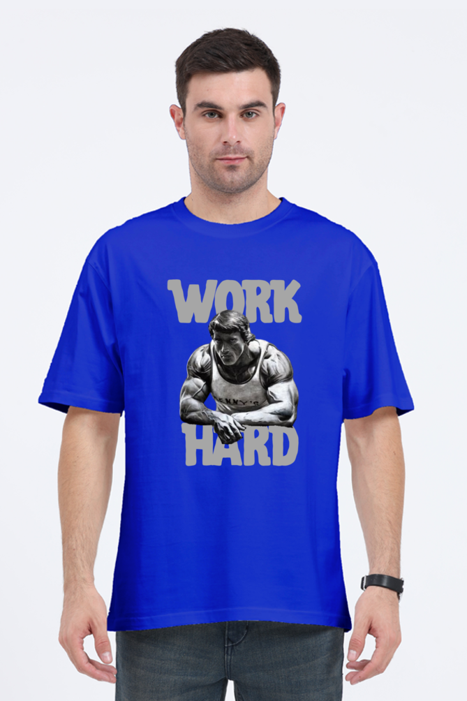 WORK HARD OVERSIZED CLASSIC TSHIRT